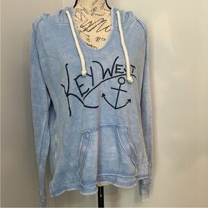 Blue Women's Hoodie Sweater